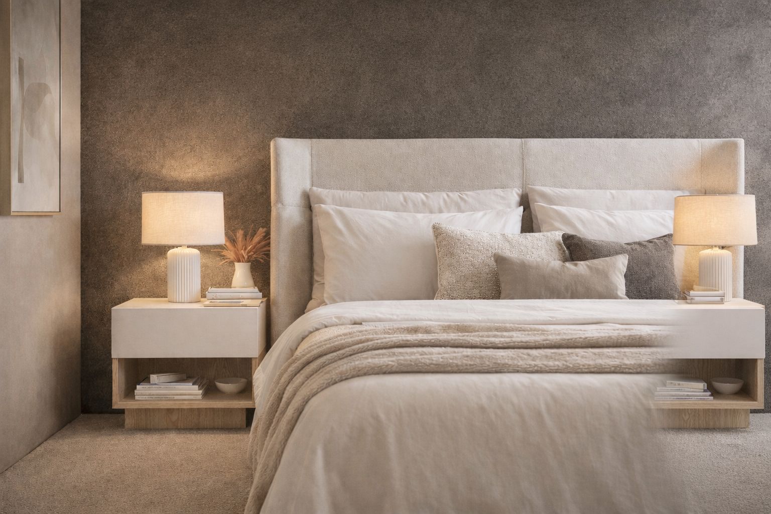 Nochero Con Cajon - Madera