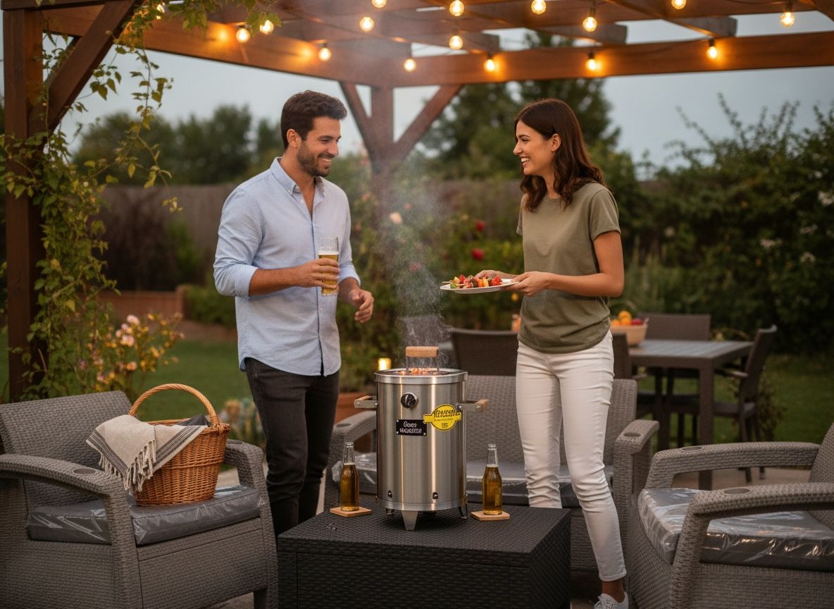 Juego De Sala Comfort Con Barril Asador de OBSEQUIO!