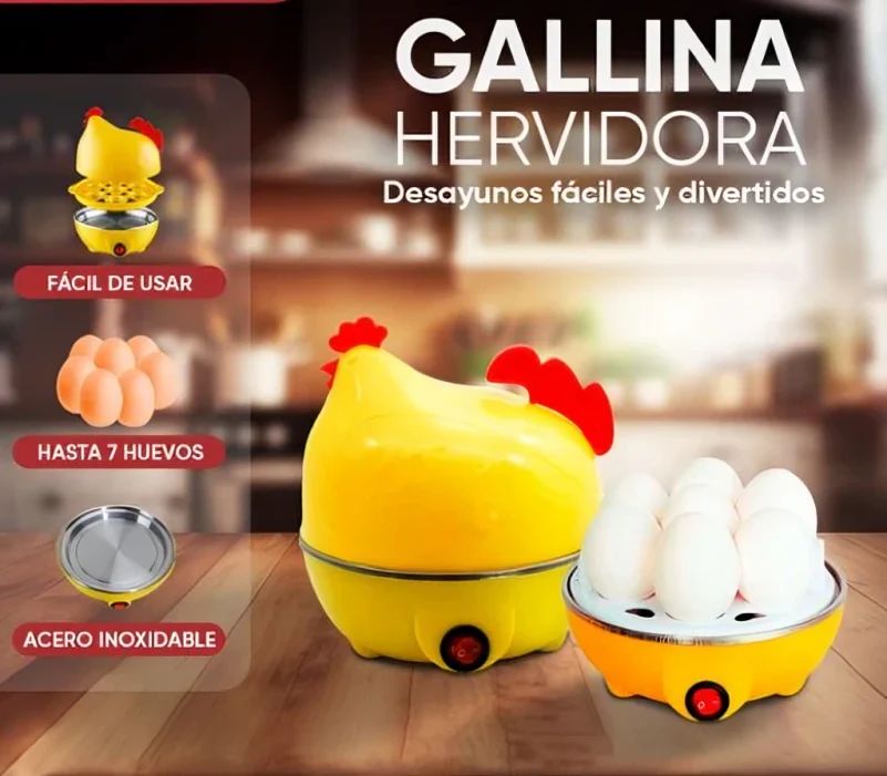 Gallina Hervidor de Huevos