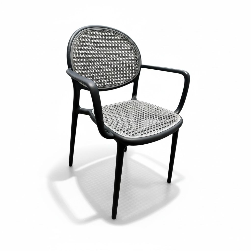 Silla PP Diseño Rattan Dummi