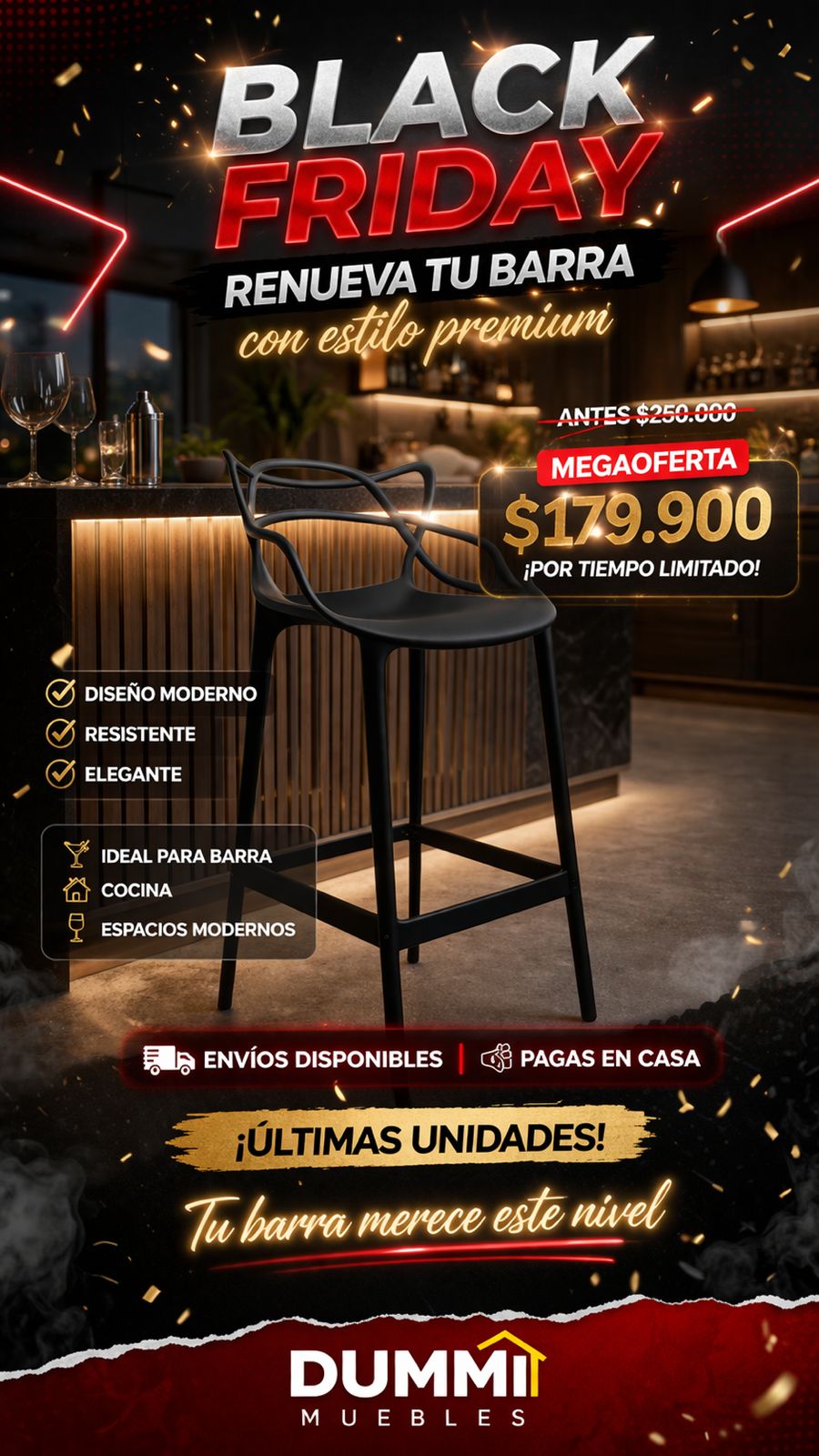 Oferta! Silla Butaco Sidney De Barra