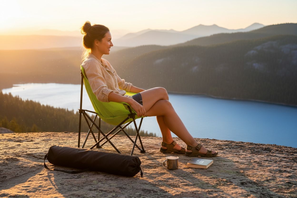 Silla Hamaca Plegable Portatil
