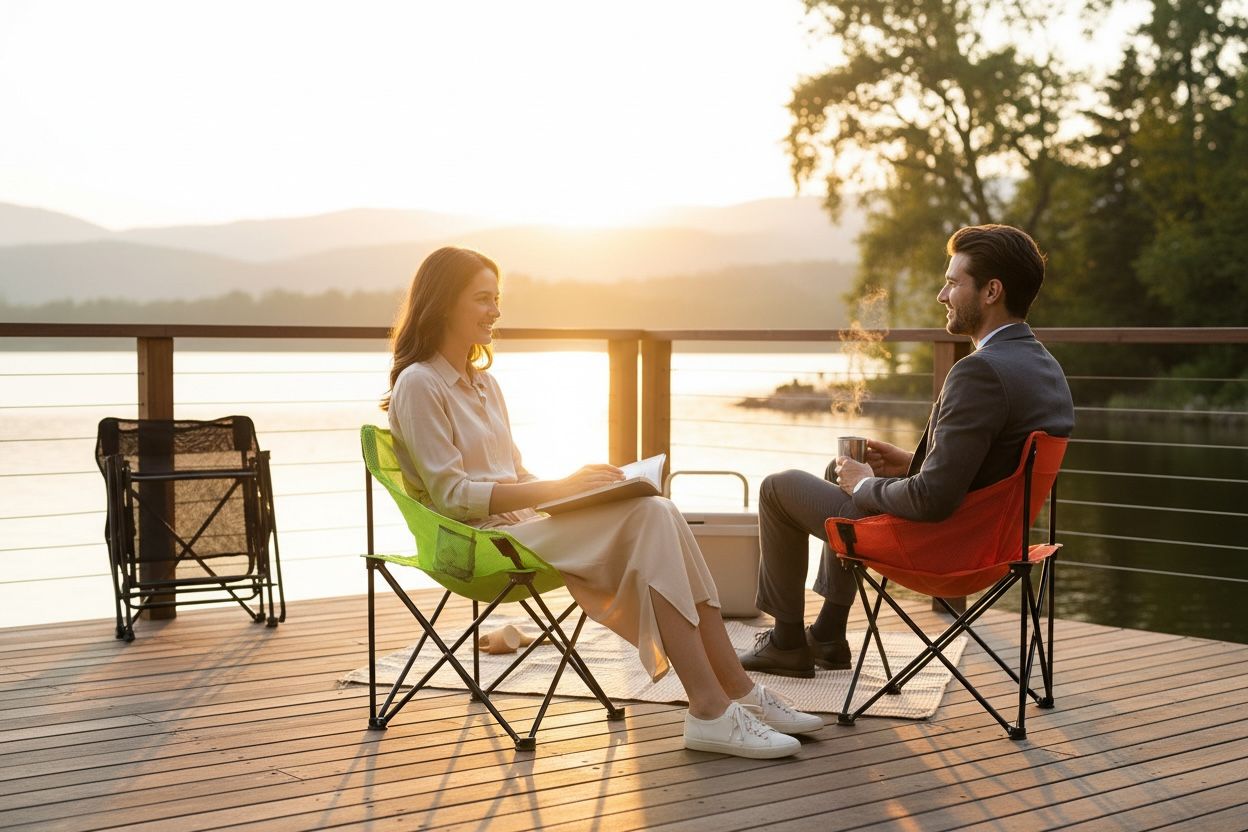 Silla Hamaca Plegable Portatil