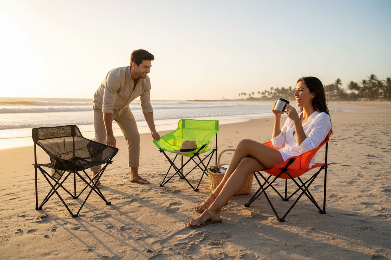 Silla Hamaca Plegable Portatil