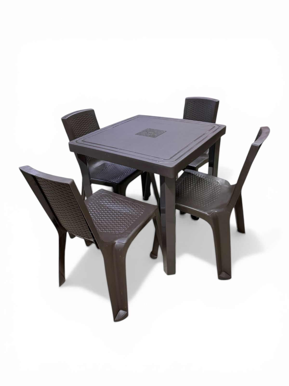 Comedor Rattan - 4 Sillas Con Mesa