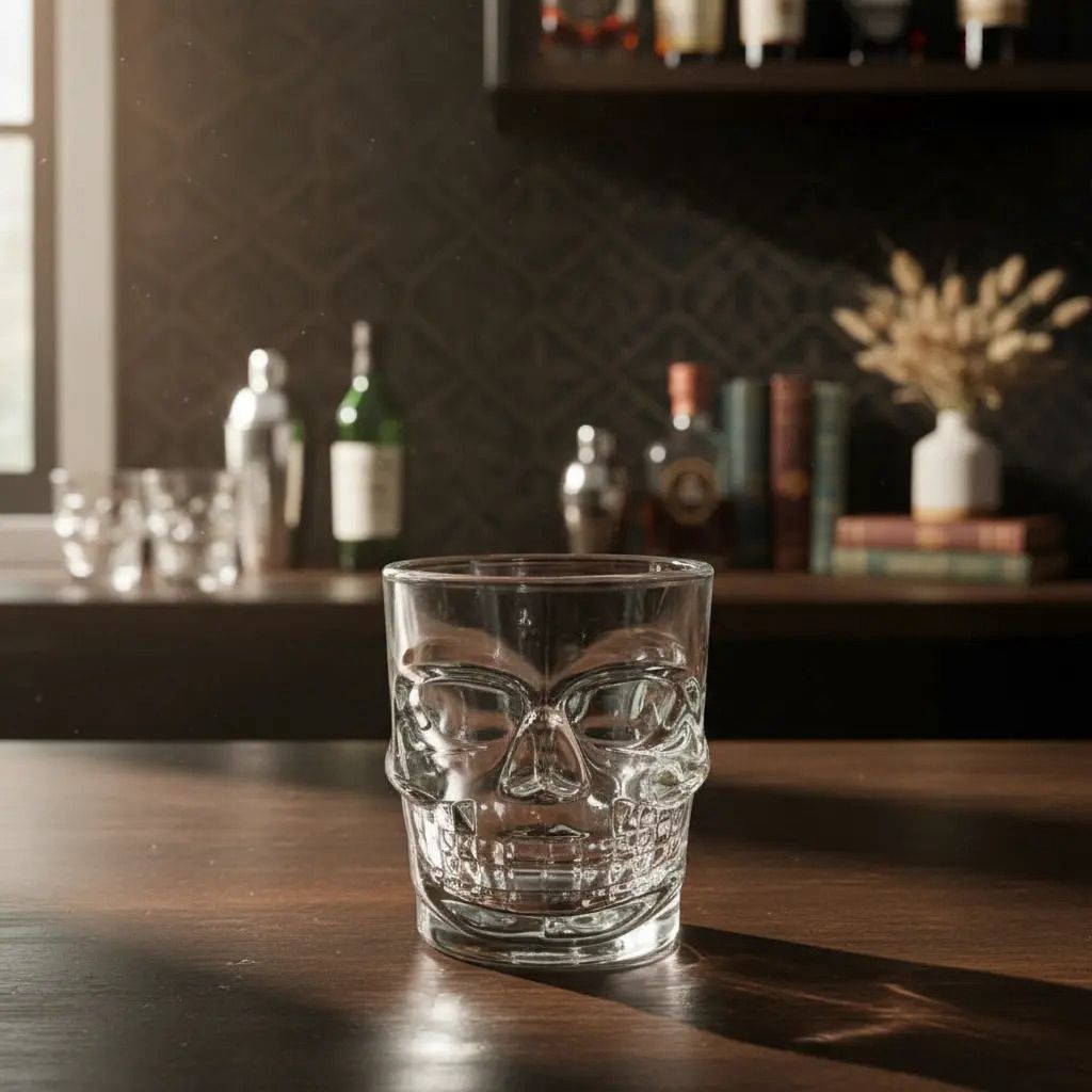 Set de Copas Calavera x6