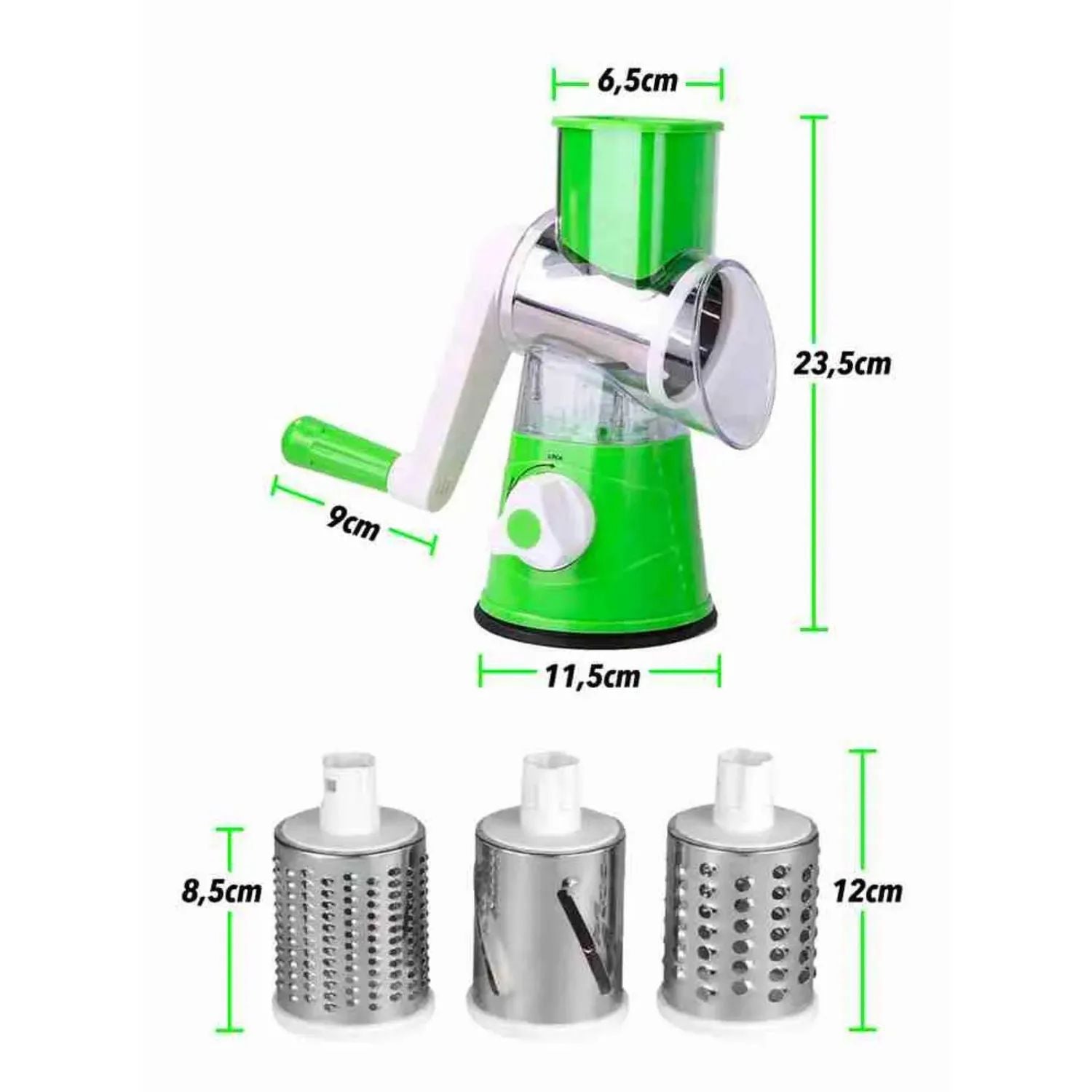 Oferta! Rallador 3 en 1 - Ralla, Rebana, Corta