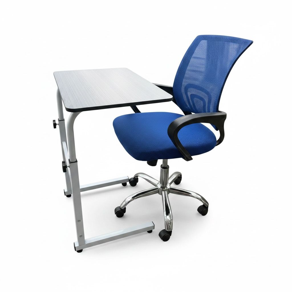 Combo - Escritorio Movil Con SIlla Ergonomica