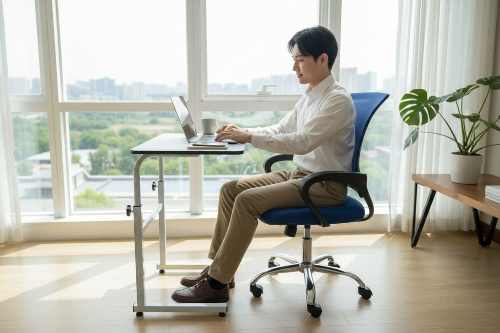 Combo - Escritorio Movil Con SIlla Ergonomica
