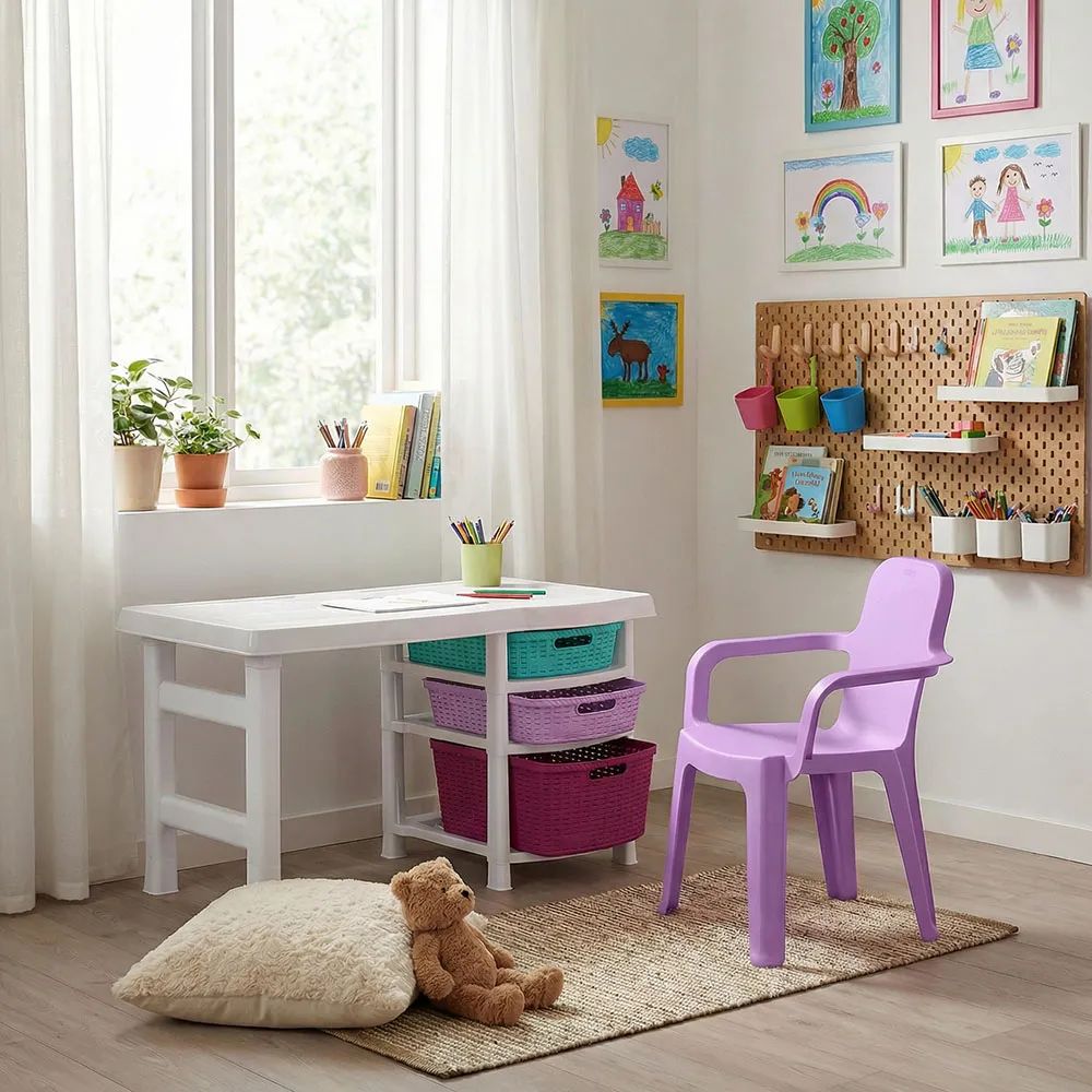 Combo Estudiantil - Escritorio Rimax Con Silla Kinder