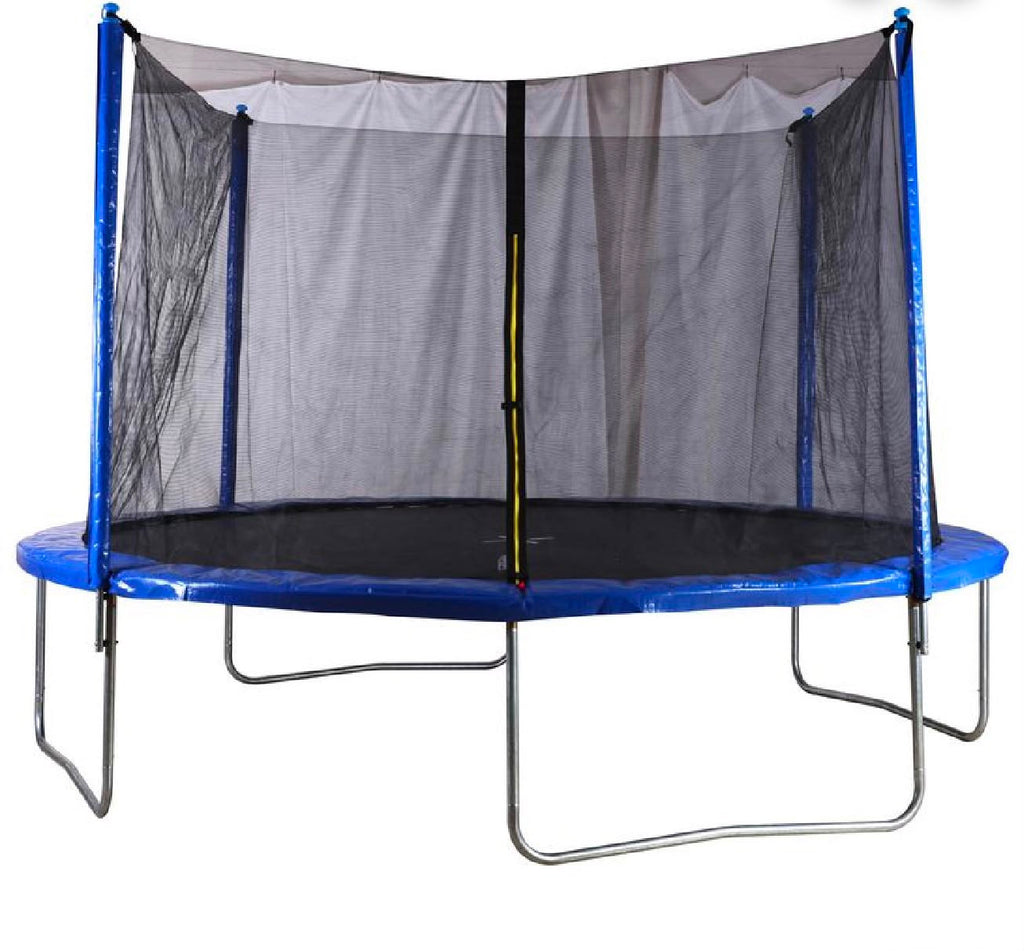 Trampolín Cama Elástica Con Malla De Seguridad De 1.83 Metros Color Azul/Negro