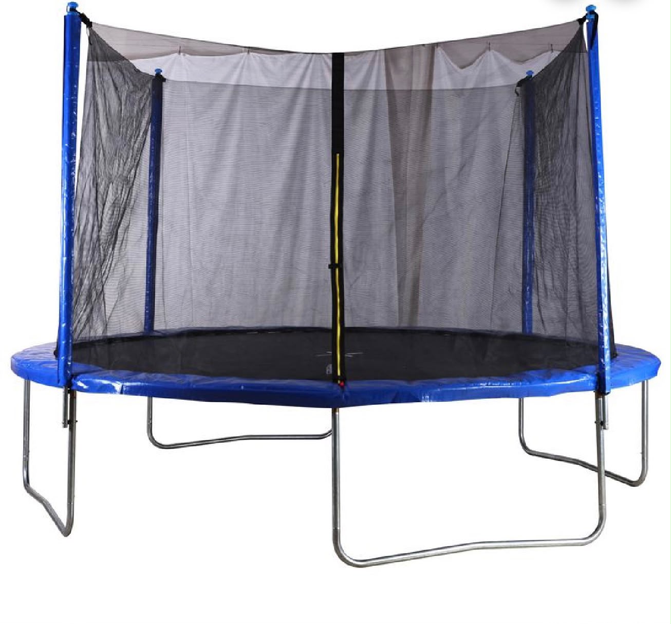 Trampolín Cama Elástica Con Malla De Seguridad De 1.83 Metros Color Azul/Negro