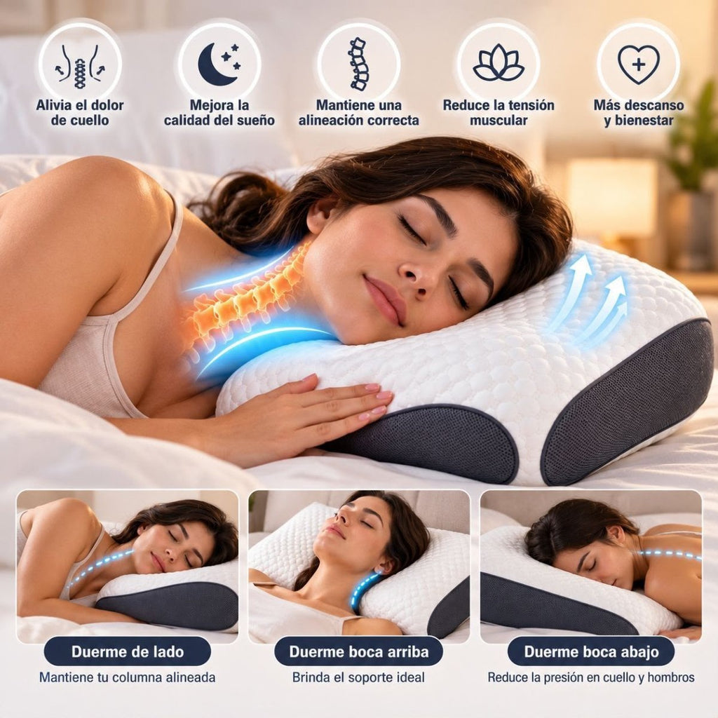 Almohada Cervical Ergonomica - Muebles Dummi