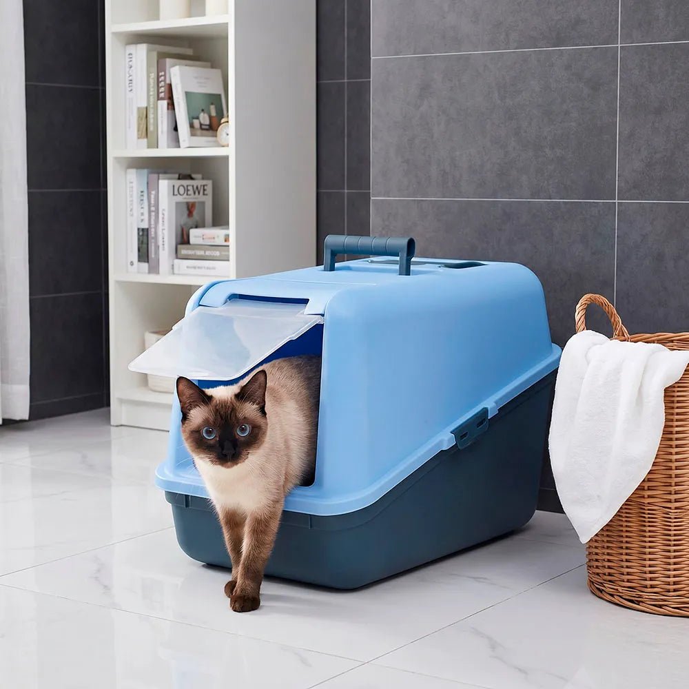 Arenero Para Gato Con Puerta - Rimax - Muebles Dummi