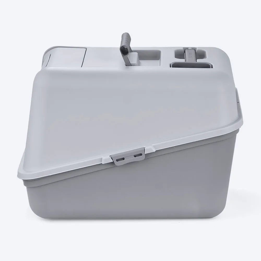 Arenero Para Gato Con Puerta - Rimax - Muebles Dummi
