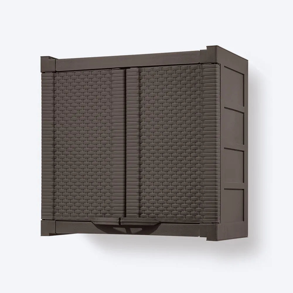Armario Gabinete Doble Apariencia Rattan - Rimax - Muebles Dummi