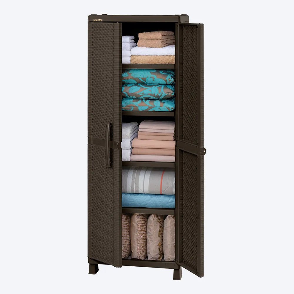 Armario Grande Apariencia Rattan - Rimax - Muebles Dummi