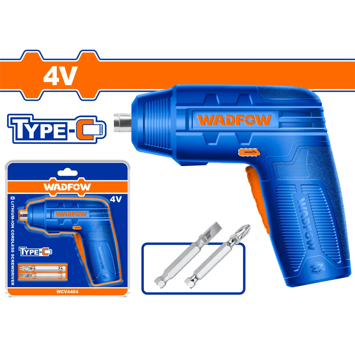 Atornilladores 4V M1/4 240Rpm Con Jgo 2Ptas