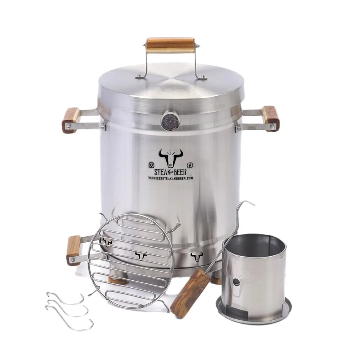 Barril Asador Mediano – Steak And Beer - Muebles Dummi