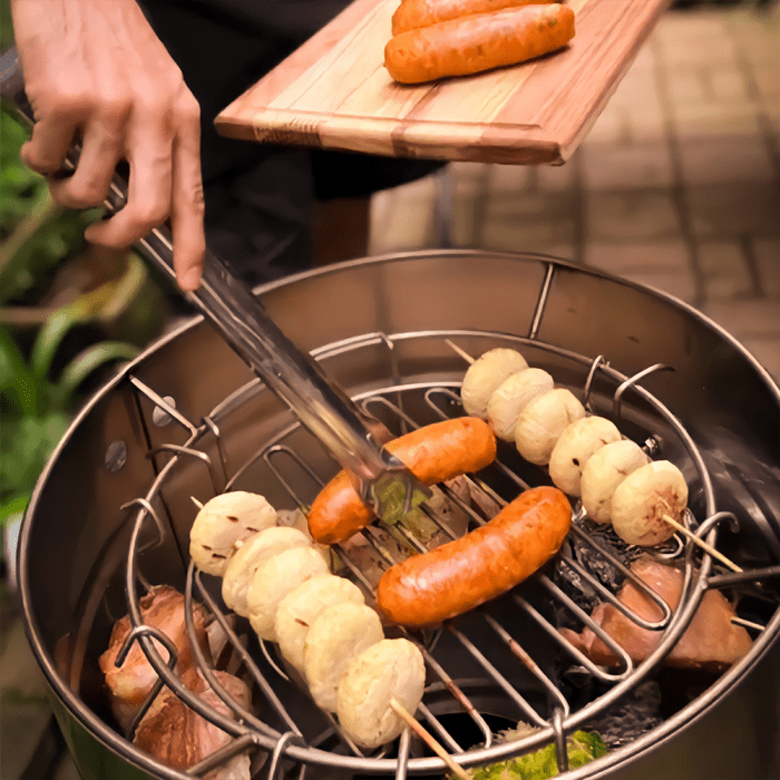 Barril Asador Tamaño Mediano - Muebles Dummi