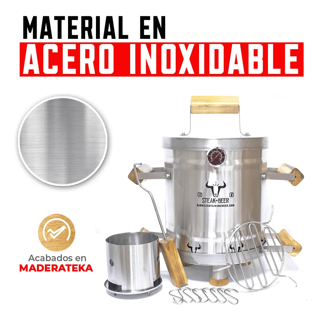 Barril Asador Tamaño Mini - Muebles Dummi