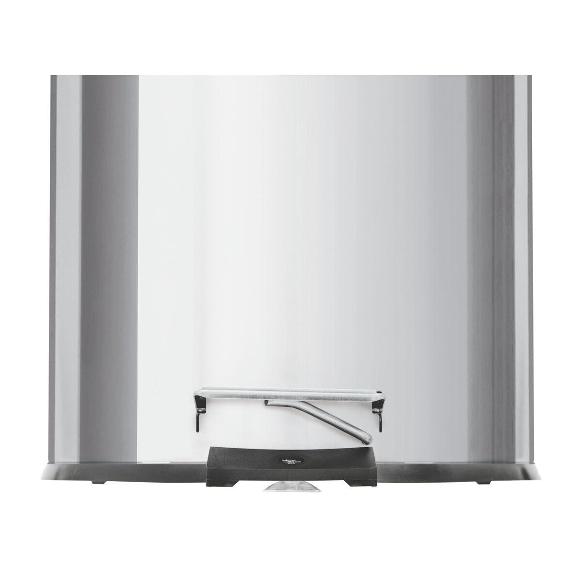 Basurero de acero inoxidable con Pedal Brasil 3 L Tramontina con acabado pulido y cubo plastico interno - Muebles Dummi
