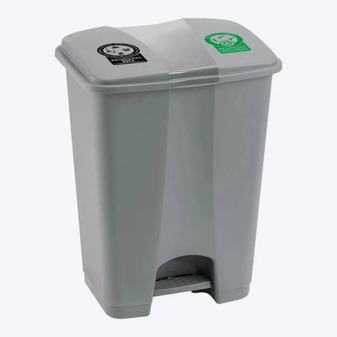 Basurero Pedal Doble 60 Litros - Rimax - Muebles Dummi
