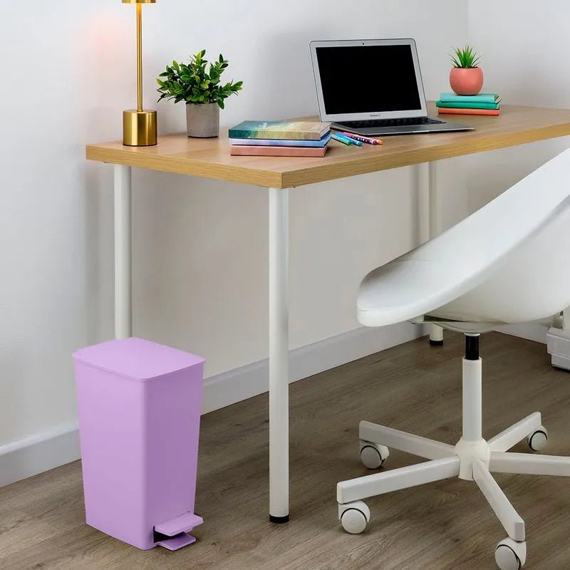 Basurero Pedal Slim 8 Litros - Rimax - Muebles Dummi