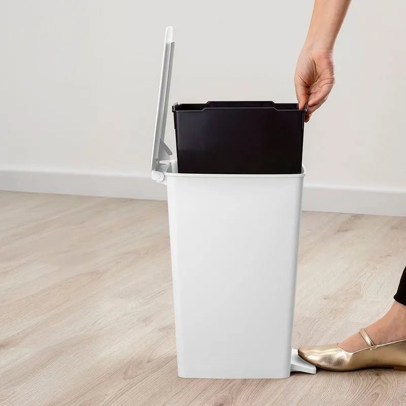 Basurero Pedal Slim 8 Litros - Rimax - Muebles Dummi