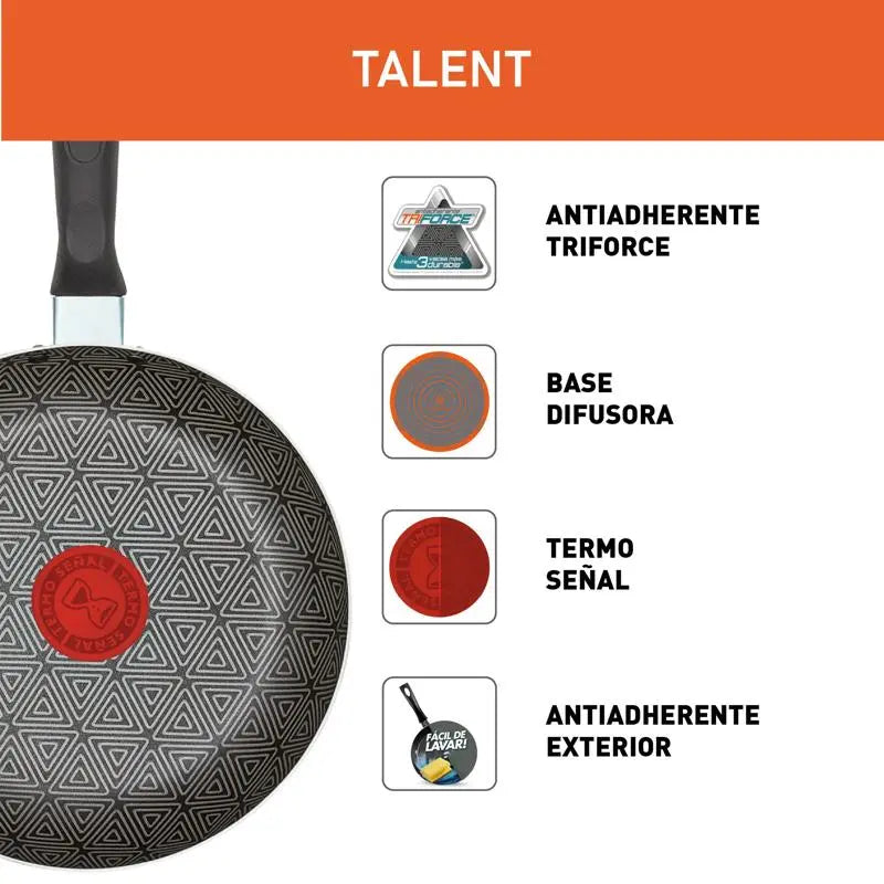 Batería de Cocina IMUSA Talent 10 Piezas Antiadherente - Muebles Dummi