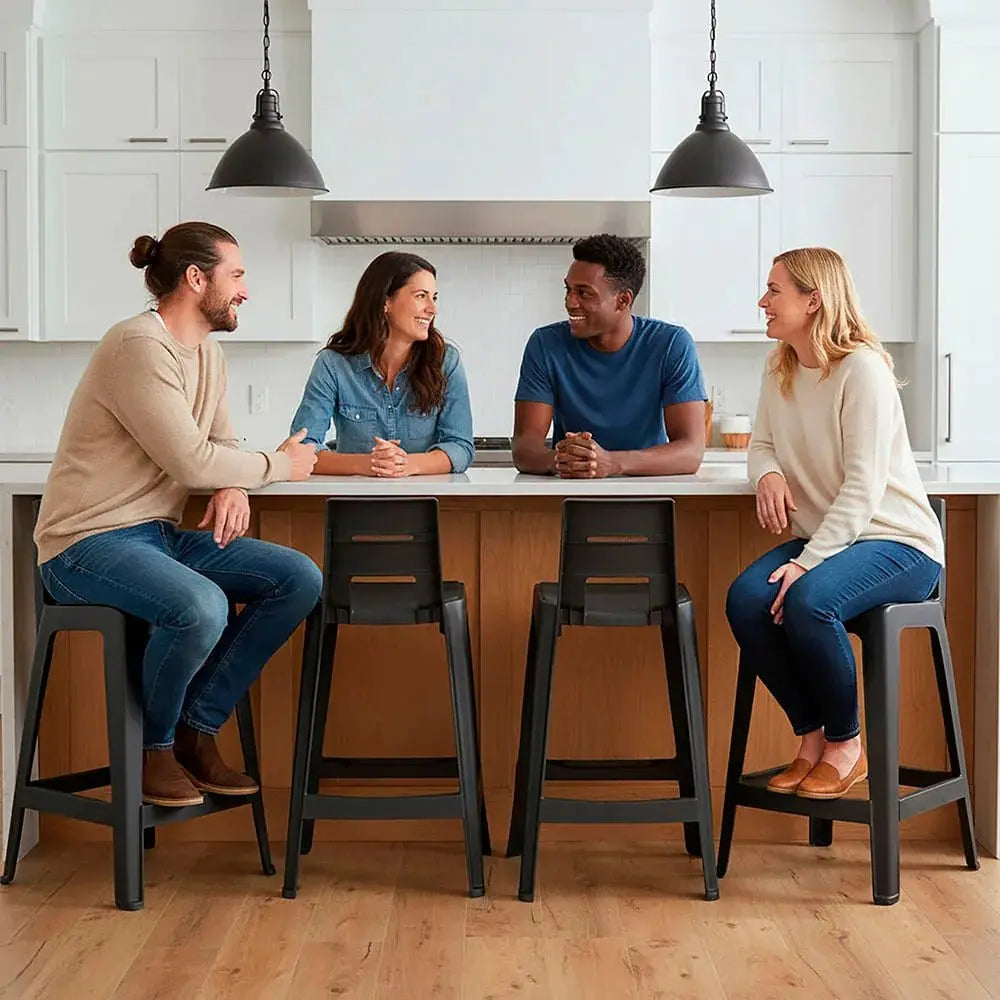 Butaco Alto Para Barra Baru - Muebles Dummi