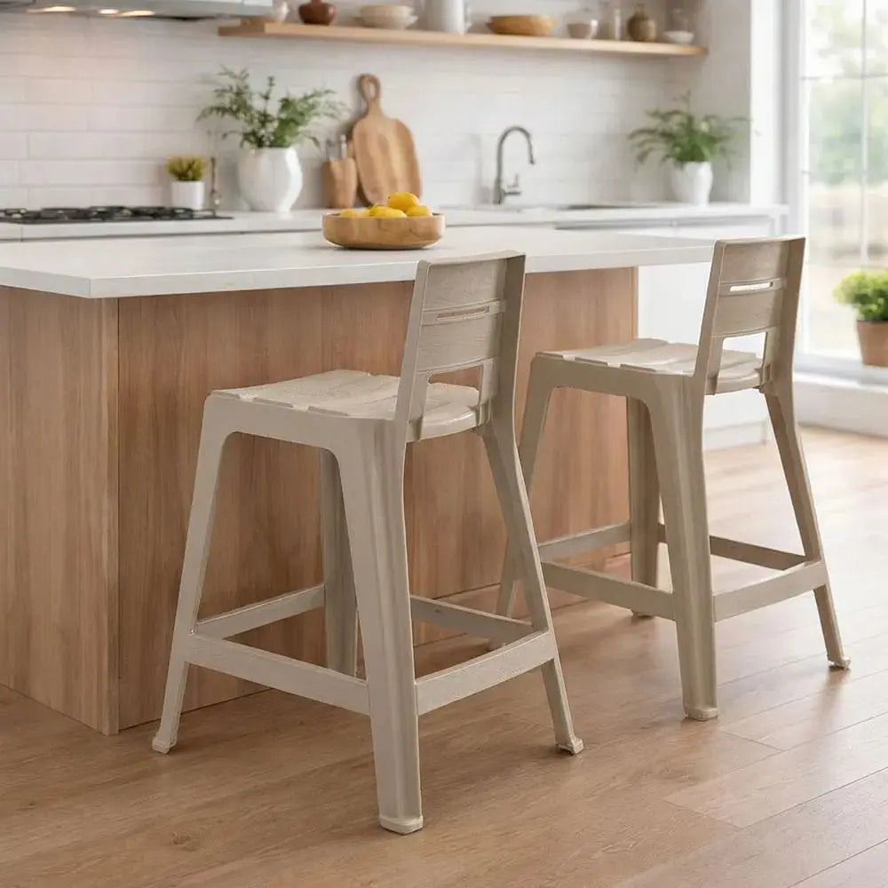 Butaco Alto Para Barra Baru - Muebles Dummi