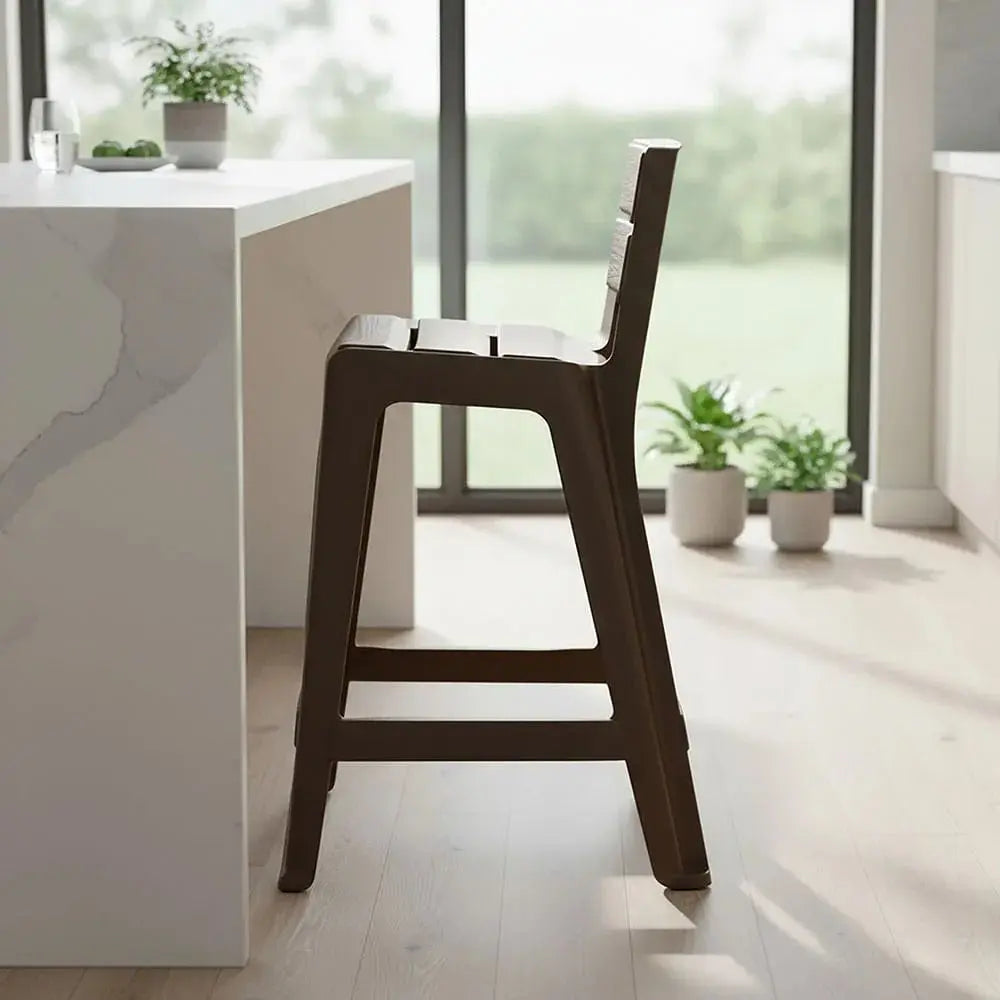 Butaco Alto Para Barra Baru - Muebles Dummi