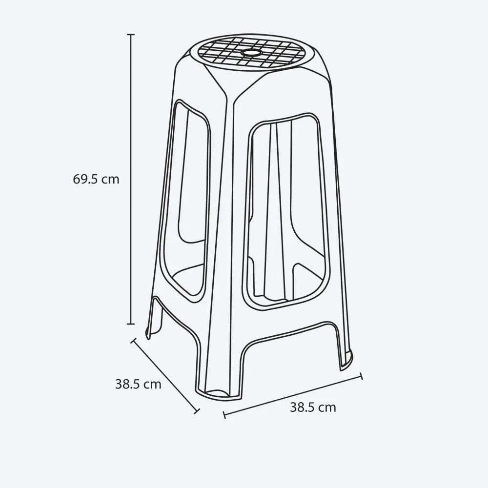 Butaco Bar Alto Rimax - Muebles Dummi