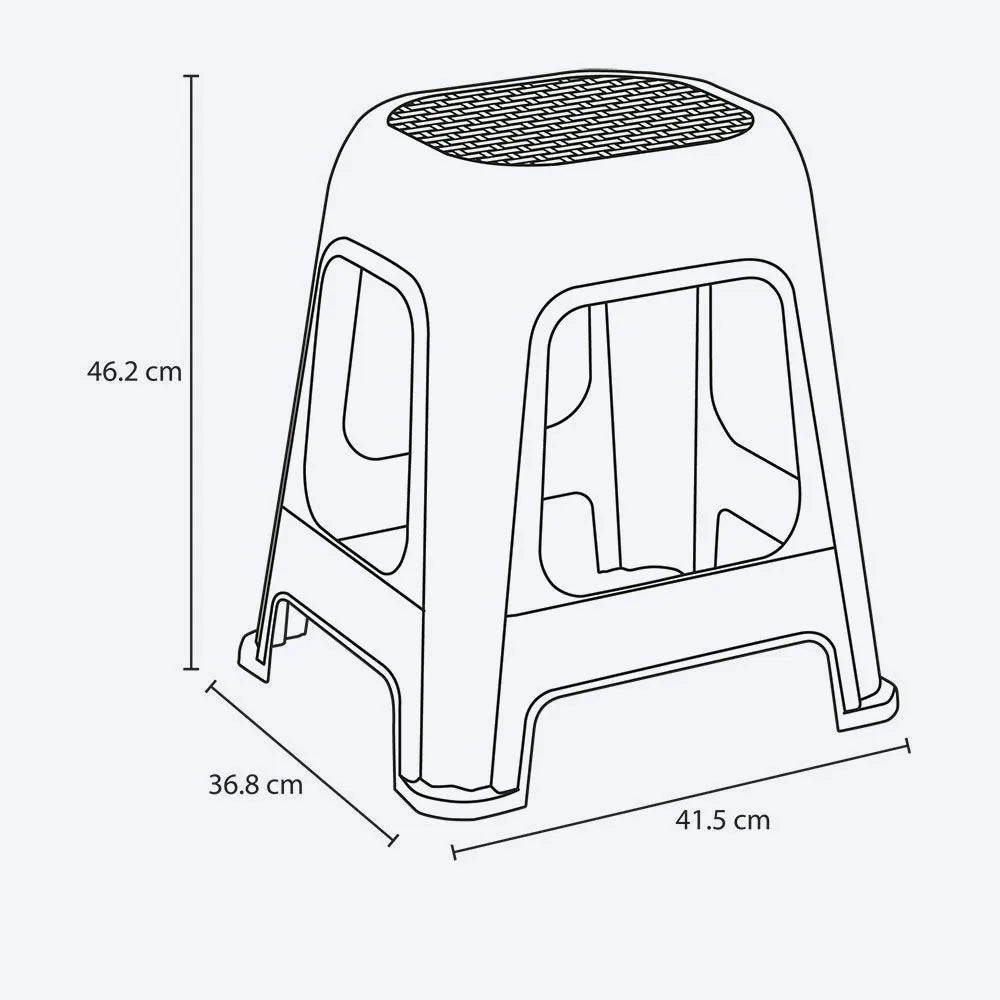Butaco Grande Plastico - Rimax - Muebles Dummi