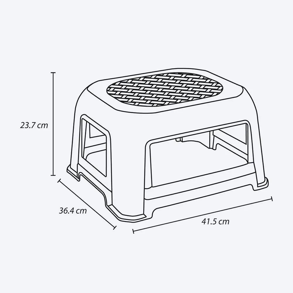 Butaco Pequeño 2 Plastico Rimax - Muebles Dummi