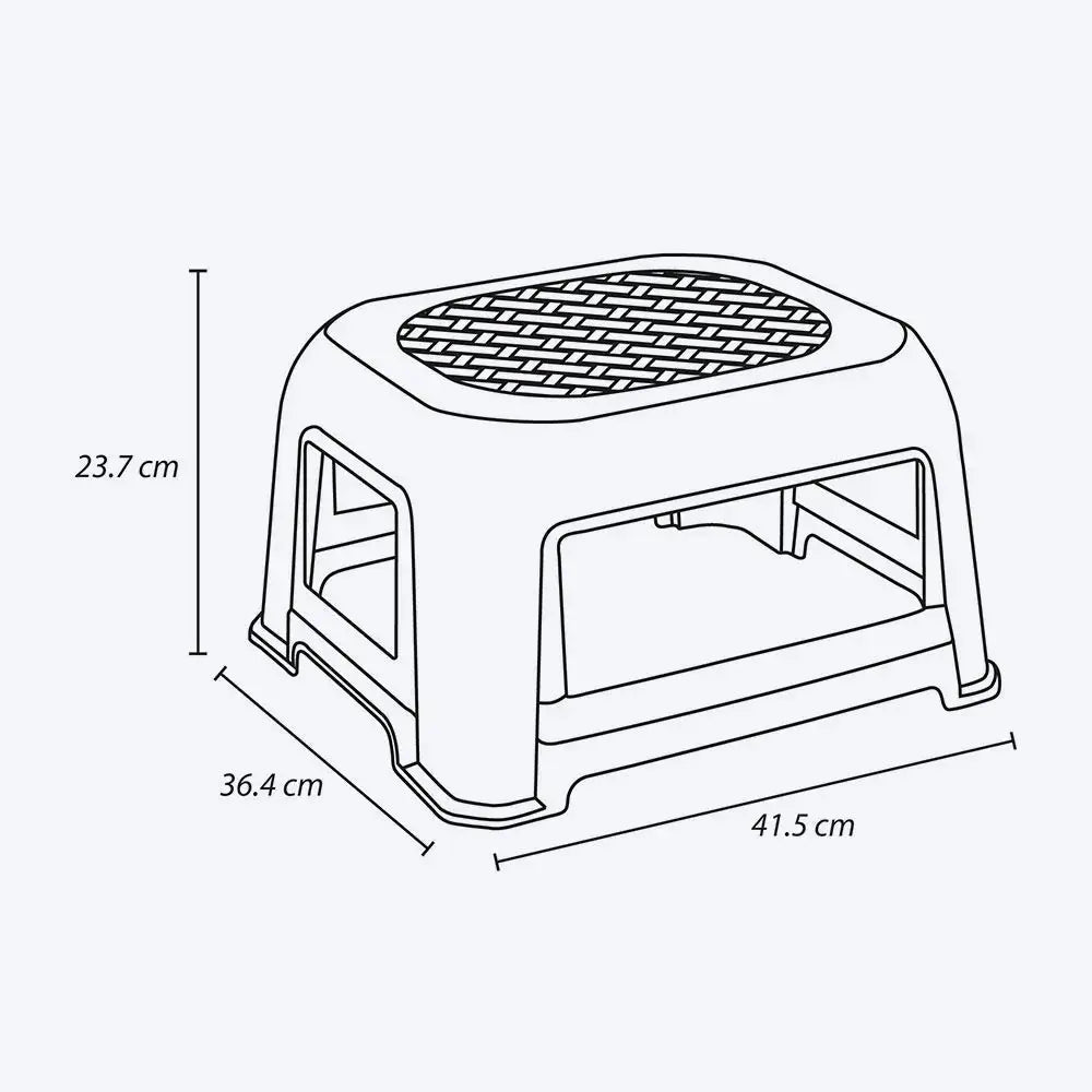 Butaco Pequeño 2 Plastico Rimax - Muebles Dummi