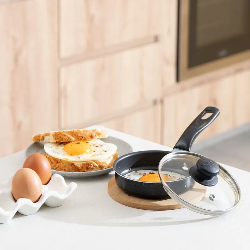 Cacerola Aliada 12 cm + Tapa de Vidrio Universal - Muebles Dummi