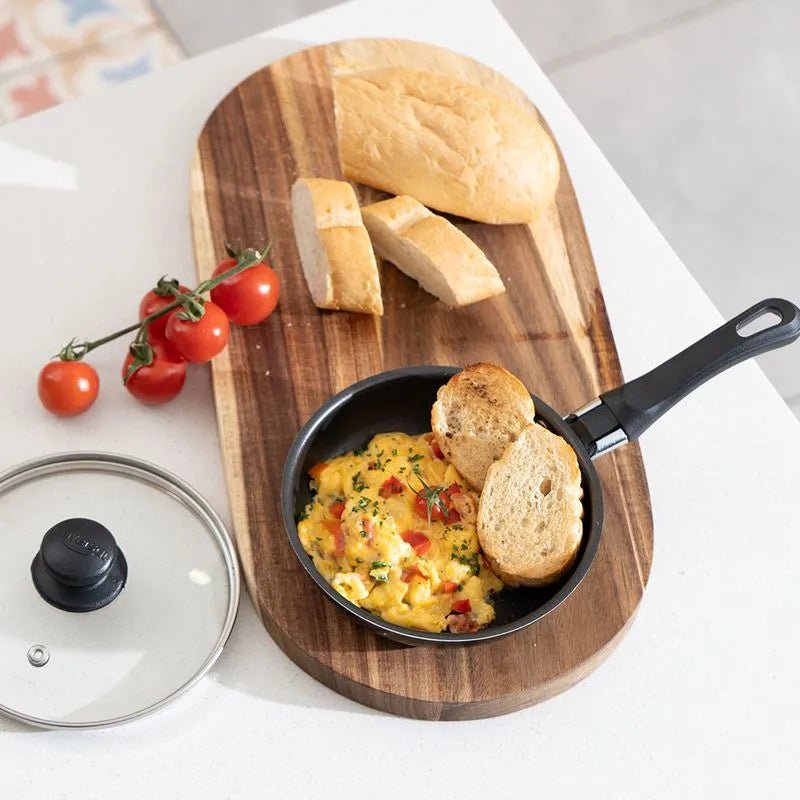 Cacerola Aliada 14 cm + Tapa de Vidrio Universal - Muebles Dummi