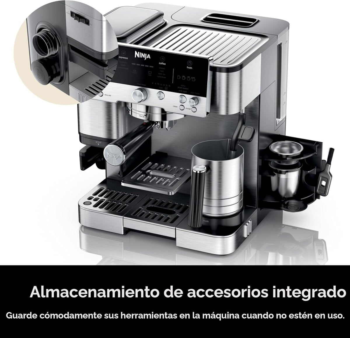 Cafetera de Espresso y Cold Brew - Ninja Luxe Café - Muebles Dummi