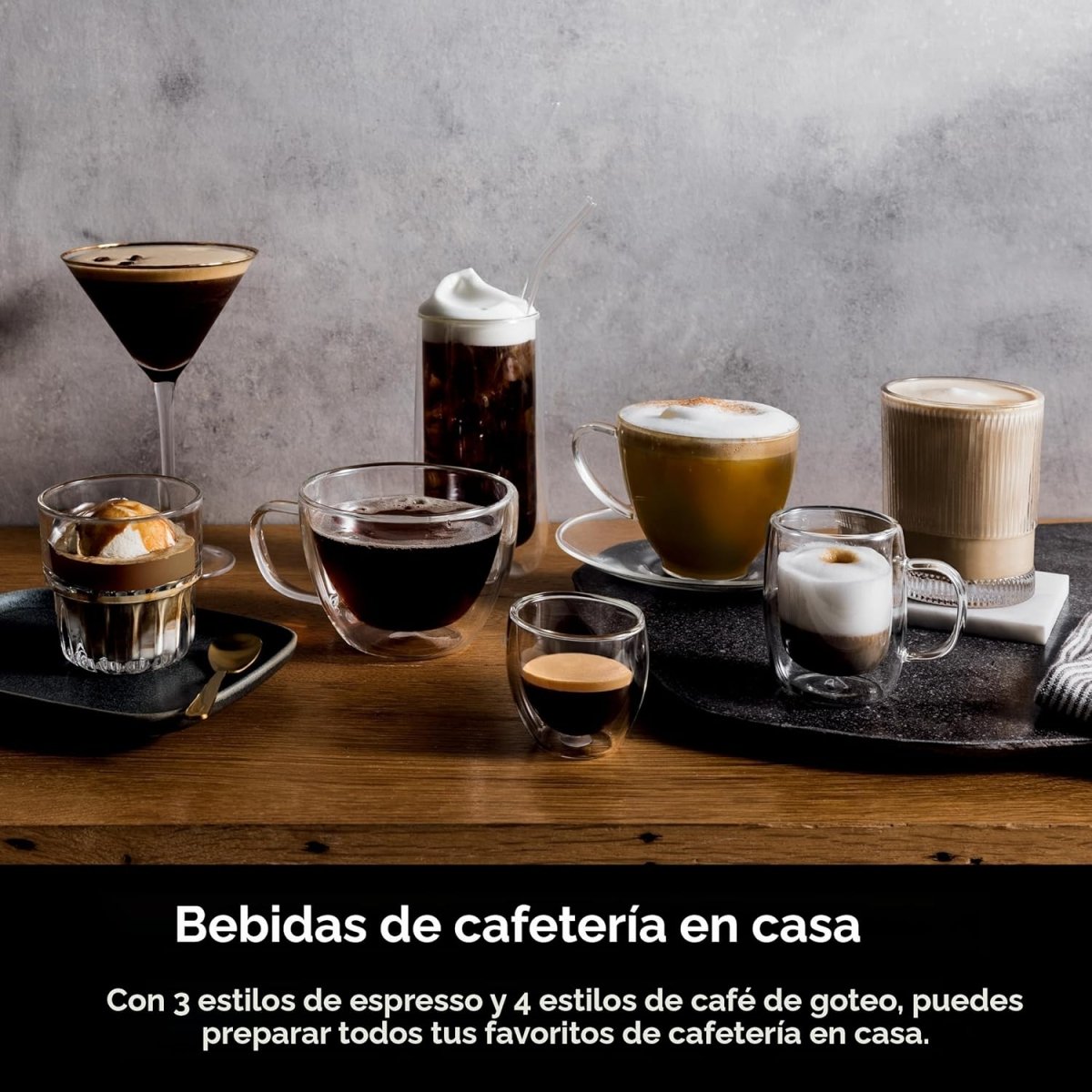Cafetera de Espresso y Cold Brew - Ninja Luxe Café - Muebles Dummi