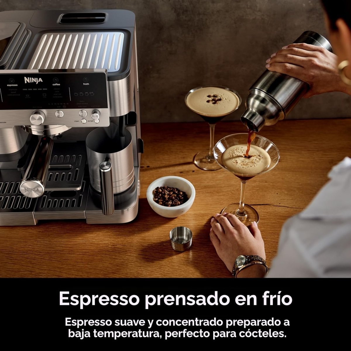 Cafetera de Espresso y Cold Brew - Ninja Luxe Café - Muebles Dummi