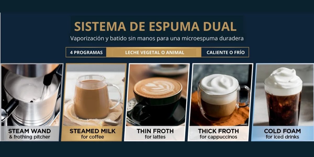 Cafetera - Máquina de Café Espresso Ninja Luxe Café - Muebles Dummi