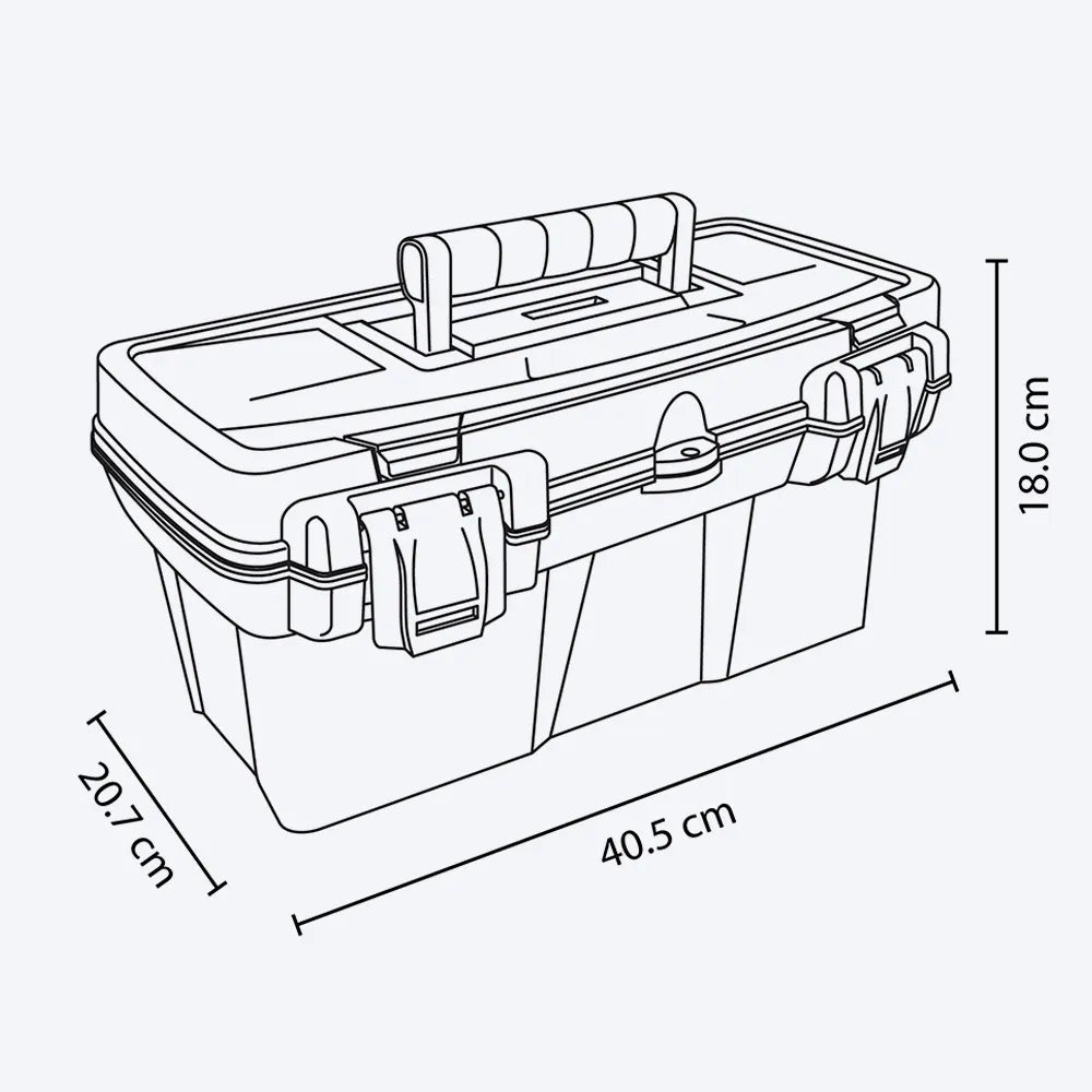 Caja De Herramientas 16" - Rimax - Muebles Dummi