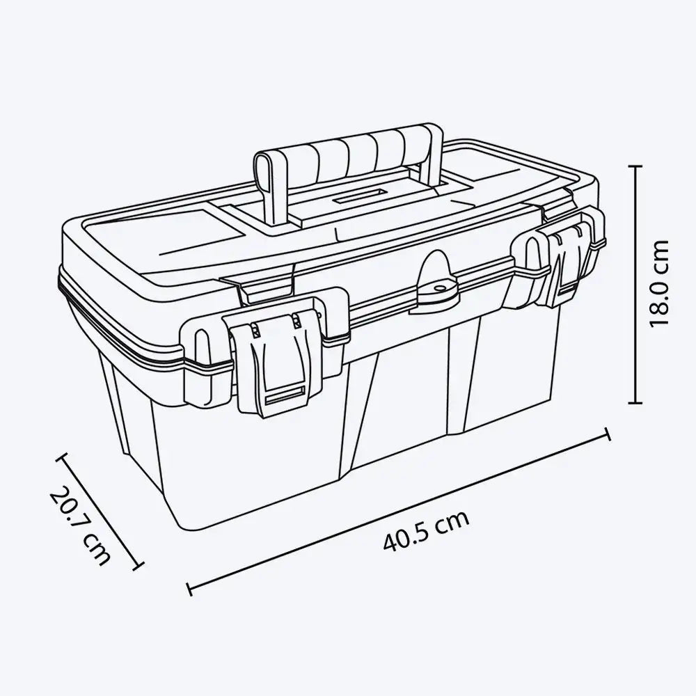Caja De Herramientas 16" - Rimax - Muebles Dummi