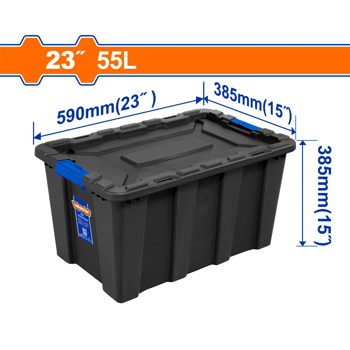 Caja Organizadora - Contenedor Plástico 55L