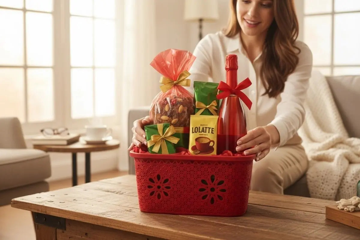Caja Plástica Multiusos Floral - Muebles Dummi
