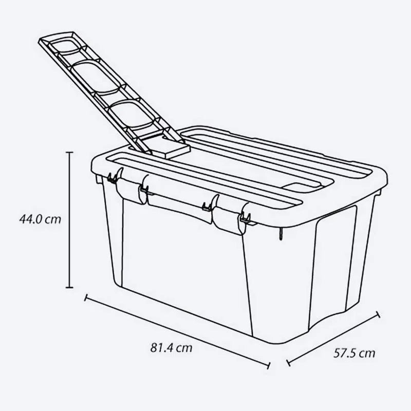 Cajón Móvil 120 Litros - Rimax - Muebles Dummi