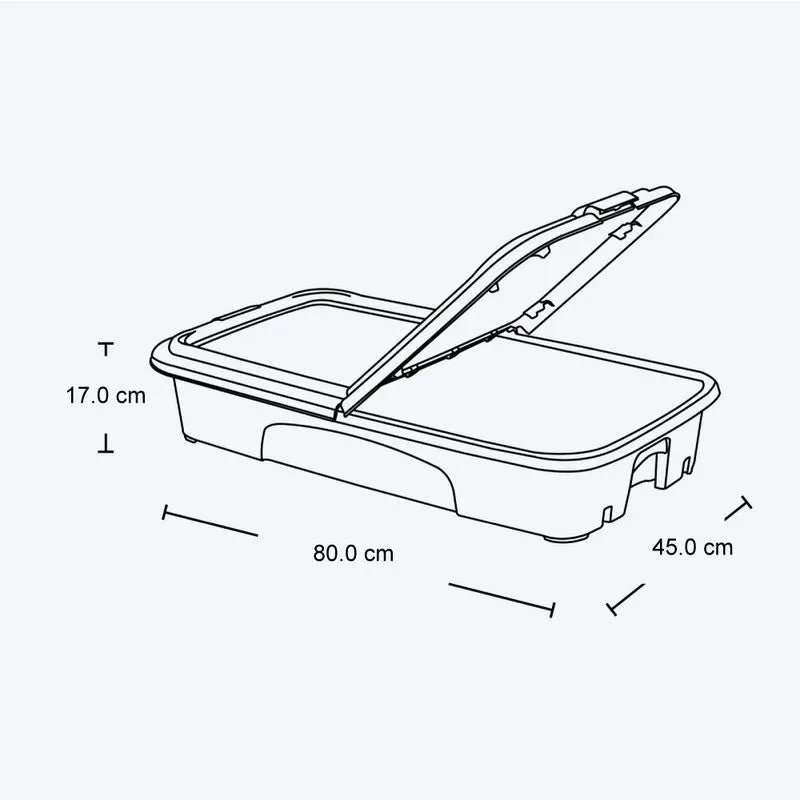 Cajón Móvil Plano 28 Litros - Rimax - Muebles Dummi
