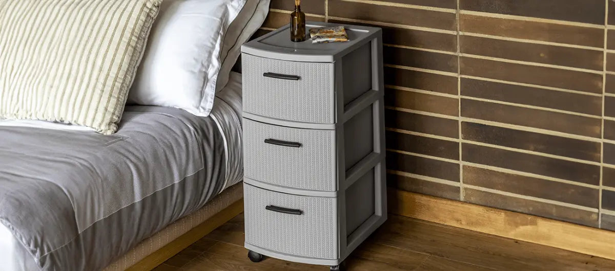 Cajonero Crochet 3 Niveles - MQ - Muebles Dummi